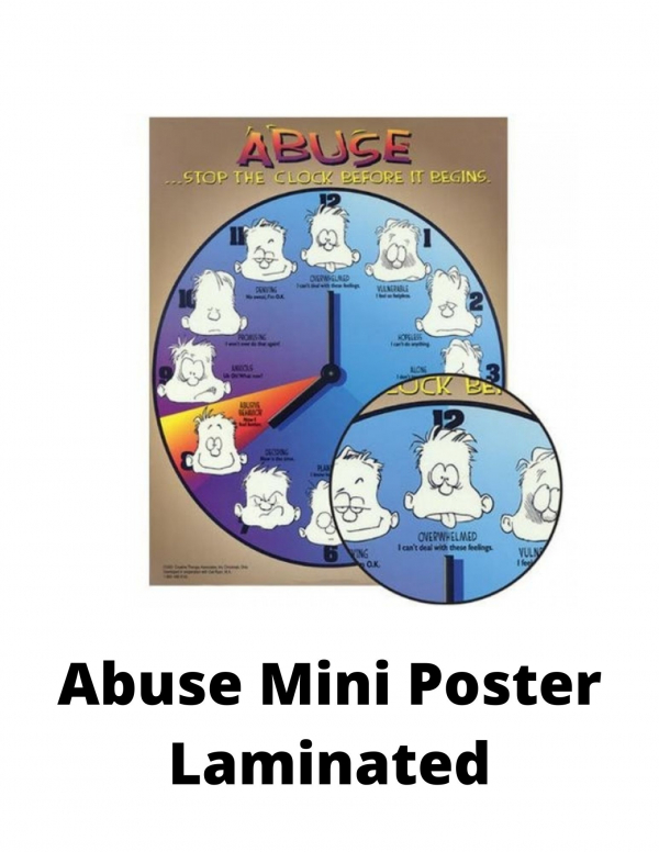 Abuse Mini Poster Laminated